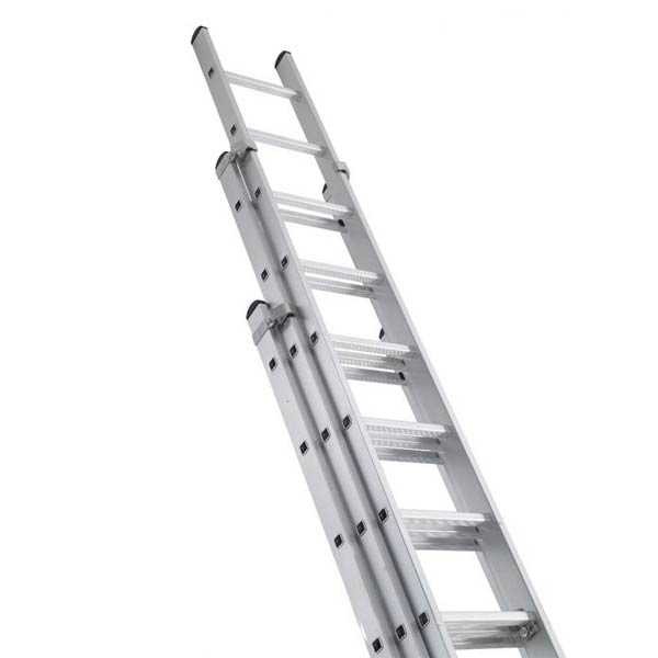 Aluminum Sliding Ladder 3 Part Up to 44 feet Extendable