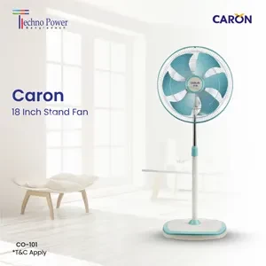 Caron Brand Stand 18 Inch White Sky Blue CO-101