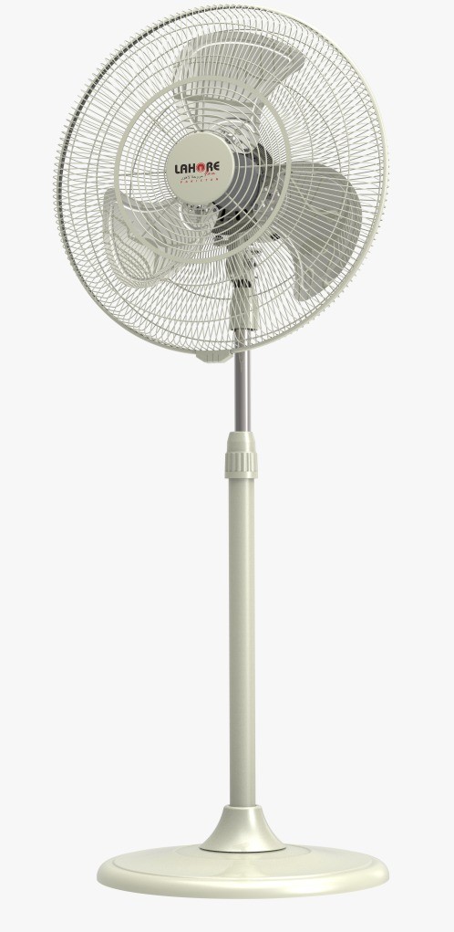 Lahore Brand 16 Inch Stand Fan Off White LH-107