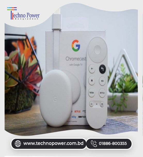 Google Chromecast With Google TV (4K And HDR Capable)