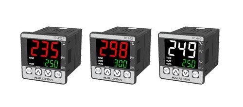 Multispan Single O/P Temperature Controller TC-44 ,TC-221P,TC-421P