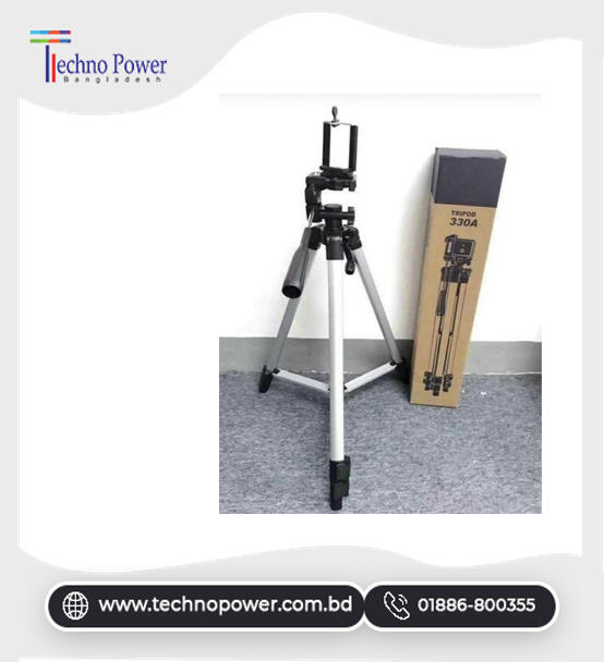 Aluminium Silver 330a Tripod For Photography And Video