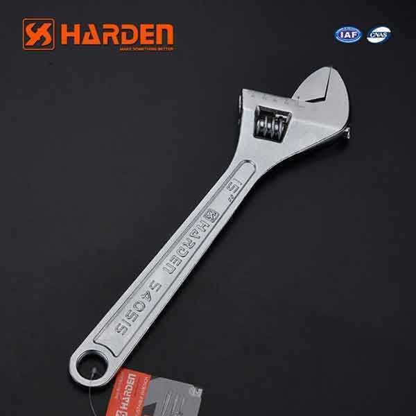 15 Inch Harden Brand Chrome Vanadium Professional Adjustable Wrench Without Grip