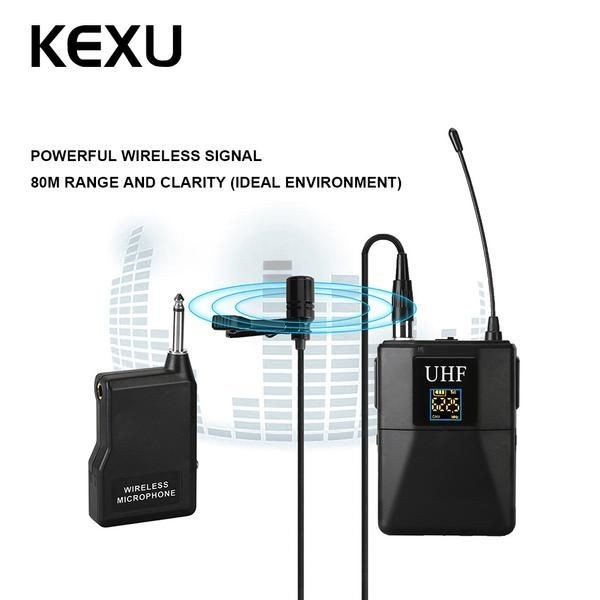 KEXU Professional UHF Wireless Microphone