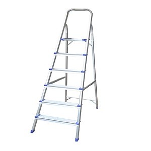 6 Step Aluminium Platform Ladder -মই