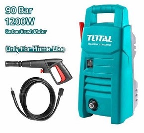 High Pressure Car Washer 1200W 90bar Total Brand TGT113026