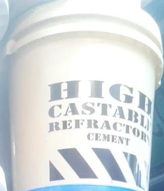 High Castable Firecrete  Refractory Cement