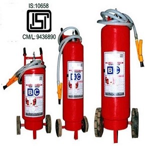 Fire Extinguisher-ABC 25 Kg Dry Chemical Powder with Trolley