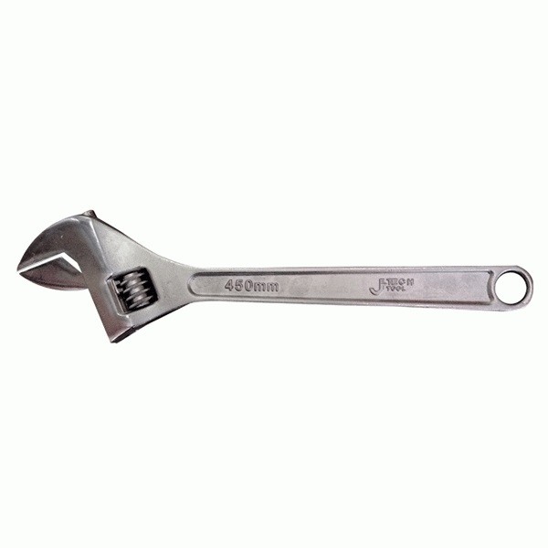 6 inch JETECH Brand AW-6 SS Color Adjustable Wrench without Grip