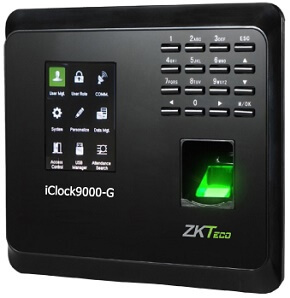 Biometic Finger print Generic Time Attendance GPRS & Battery ZKTeco iClock9000-G
