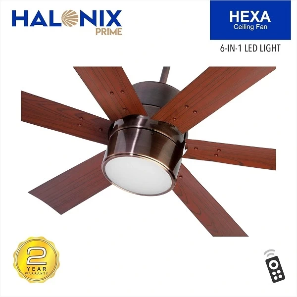 Halonix Hexa 48inch Antique Copper HX-101