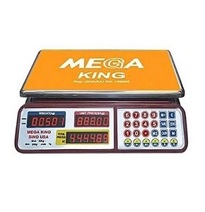Mega Digital Weight Scale 40Kg AS-CA Plain Plate