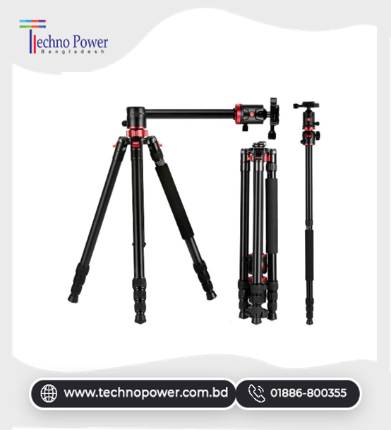ZOMEi M8 Professional Camera Tripod 72-inch with Extension Arm Monopod  Conversion for Faster Composition and Video Shooting,Camera Tripod
