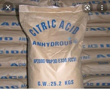 Citric Acid anhydrous Pack of 25kg