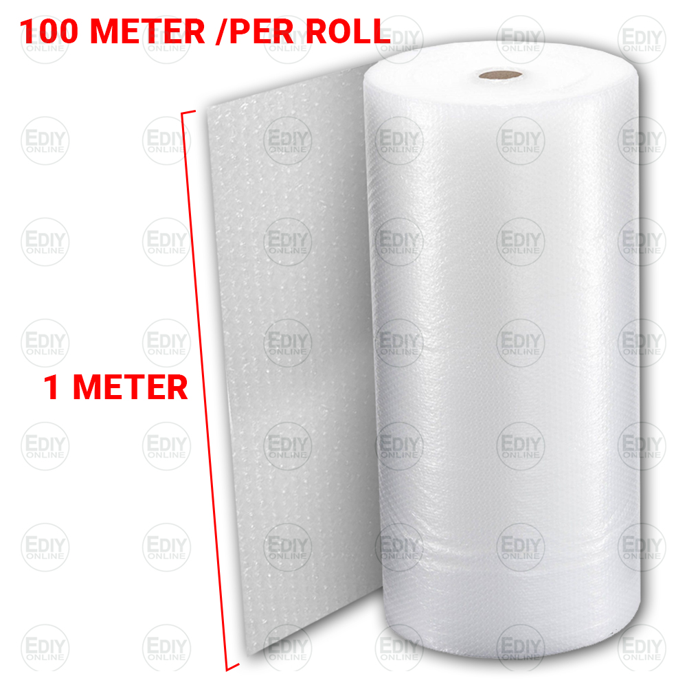 Packaging Bubble Wrapping (Big Roll) - 100 Meter