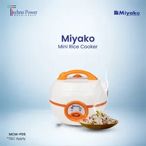 Miyako Mini Rice Cooker 0.8LTR MCM-P06