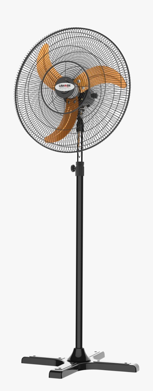 Lahore Brand 24 Inch Stand Fan Black Gold LH-101