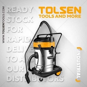 Vacuum Cleaner  Industrial 2000W 70L Tolsen Brand 79609