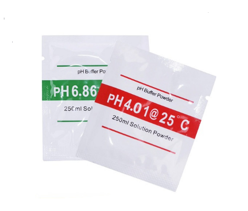 pH Buffer Solution Powder for calibration 2 Pcs pH 4.01 + pH 6.86