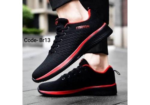 Fashion Black & Red Sneaker For Men