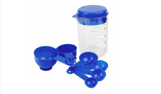 Pvc Plastic Measuring Cups And Spoons