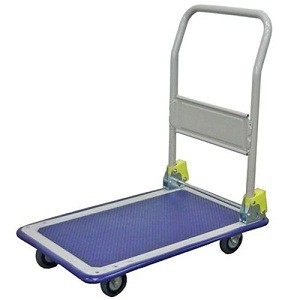 Foldable Platform Trolley 360kg Industrial Steel Metal For Lifting Heavy Weight