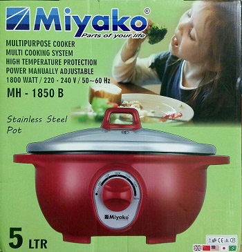 Miyako Multipurpose Cooker HM 1850B 5LTR