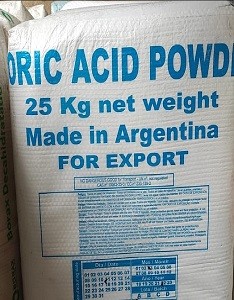 Boric Acid Powder 25 Kg bag