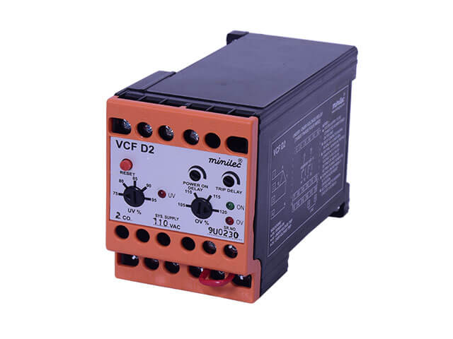 Minilec Voltage Monitoring Relays VCF D2