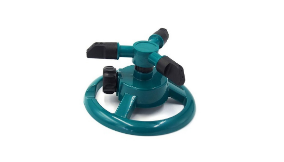 Sprinkler Irrigation Water Spray Automatic 3 Arms 360° Rotating