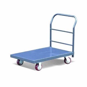 Platform Trolley, For Industrial Trolley 300KG Mild Steel  For Lifting Heavy Weight