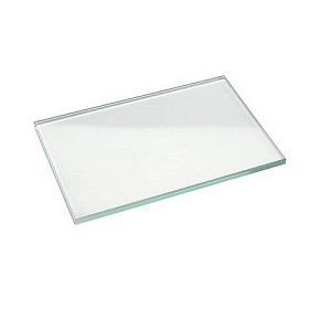 Plain Glass–Glass Slab for Spherometer Use