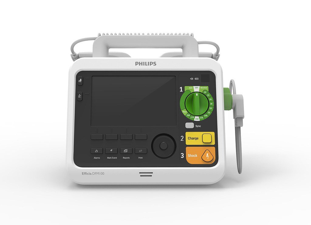 Philips Efficia DFM100 Biphasic Defibrillator