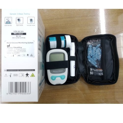 ACCU-Test Blood Glucose Monitor with 10 strip