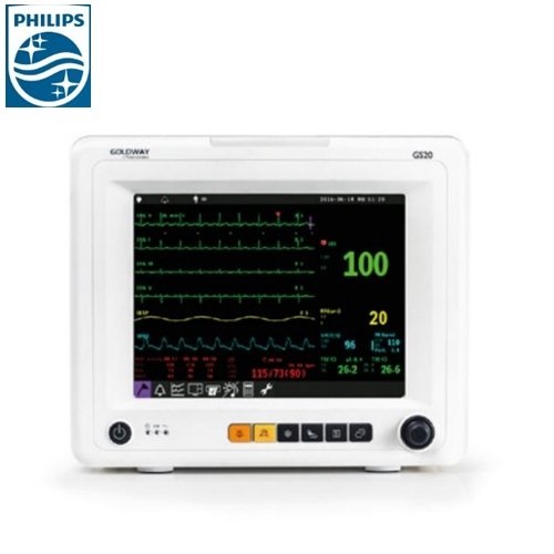 Digital Philips Goldway GS20 Multipara Patient Monitor Screen Size: 10.4 Inch