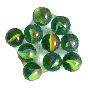 Glass Marble for Physics Lab Use, 10 Pcs