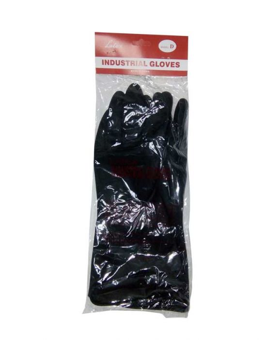 Industrial Latex Safety Gloves , Free Size
