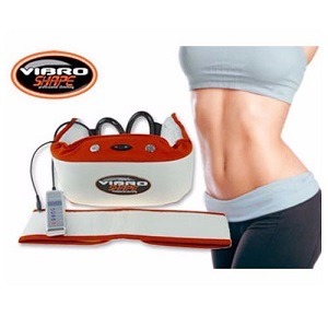 Vibro Slimming Belt- White & Orange