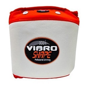 Vibro Slimming Belt – White and Red