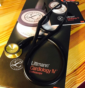 3M™ Littmann Cardiology IV™ Diagnostic Stethoscope – Black Edition