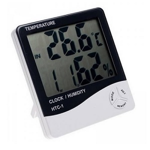 LCD Digital Temperature and Humidity Meter HTC-1