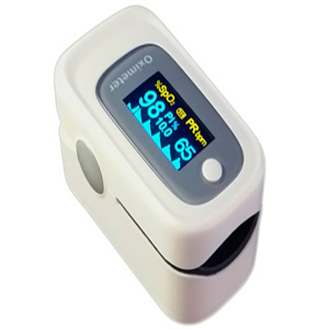 Fingertip Pulse Oximeter Blood Oxygen Spo2 PR Heart Rate Monitor