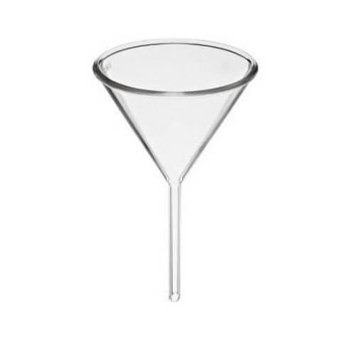 Glass Funnel 75 mm Indian